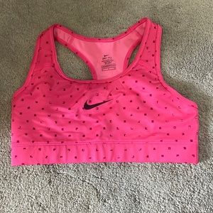 Nike dri fit sports bra never worn.